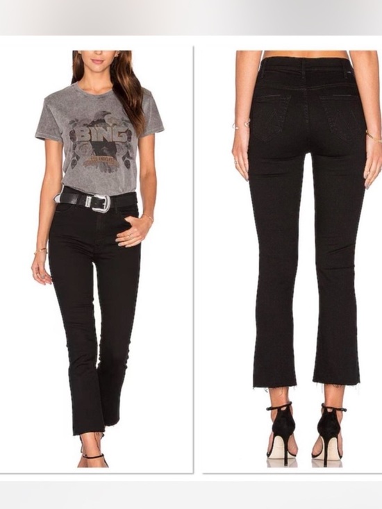 MOTHER Denim - MOTHER The Insider Crop Step Fray Not Guilty